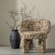 Load image into Gallery viewer, WOOOD Upke fauteuil dessin naturel/brown