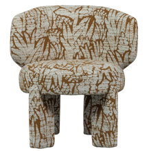Load image into Gallery viewer, WOOOD Upke fauteuil dessin naturel/brown