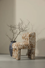 Load image into Gallery viewer, WOOOD Upke fauteuil dessin naturel/brown
