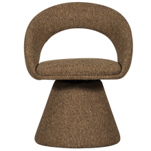 Load image into Gallery viewer, Sand melange swivel chair
